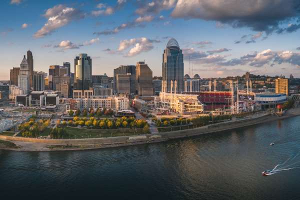 Photo of Cincinnati City Skyline.