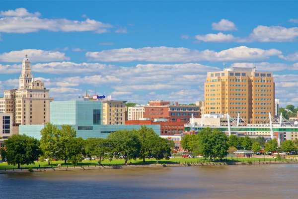 Photo of Quad Cities Skyline.