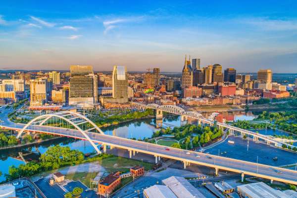 Photo of Nashville City Skyline.