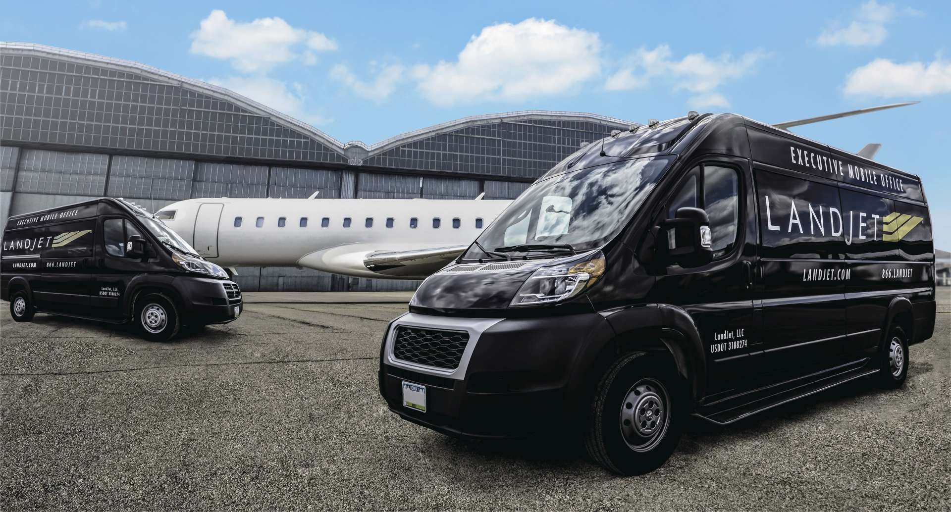 LandJet fleet offerings.